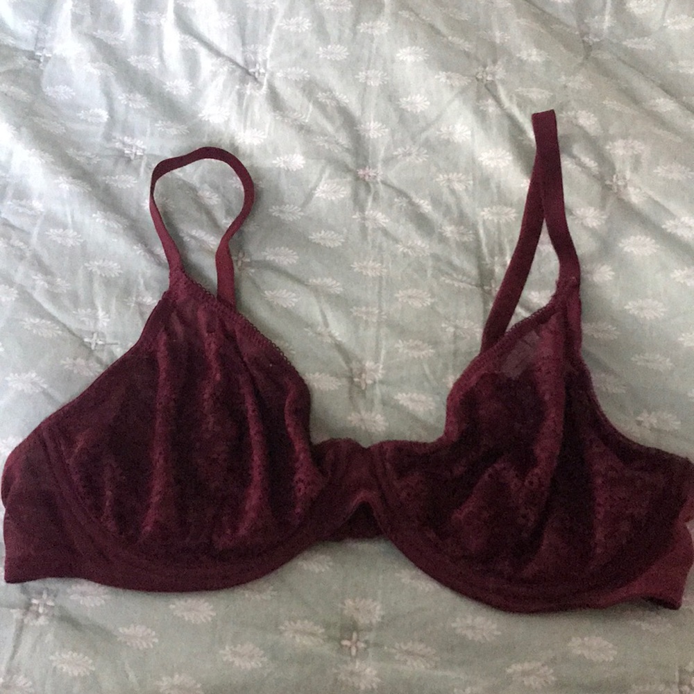 Xhilaration Unlined Lace Bra Size 38B